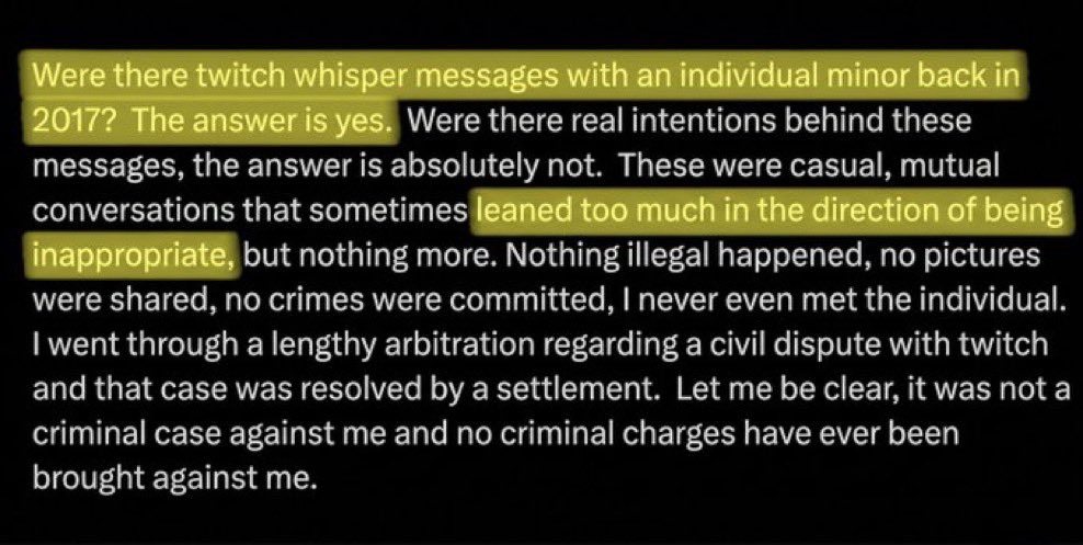 yaboiLordHall's tweet photo. @CyberVapor1978 @yoxics Was a minor, he is a fucking weirdo https://t.co/YrH1MRZq0T