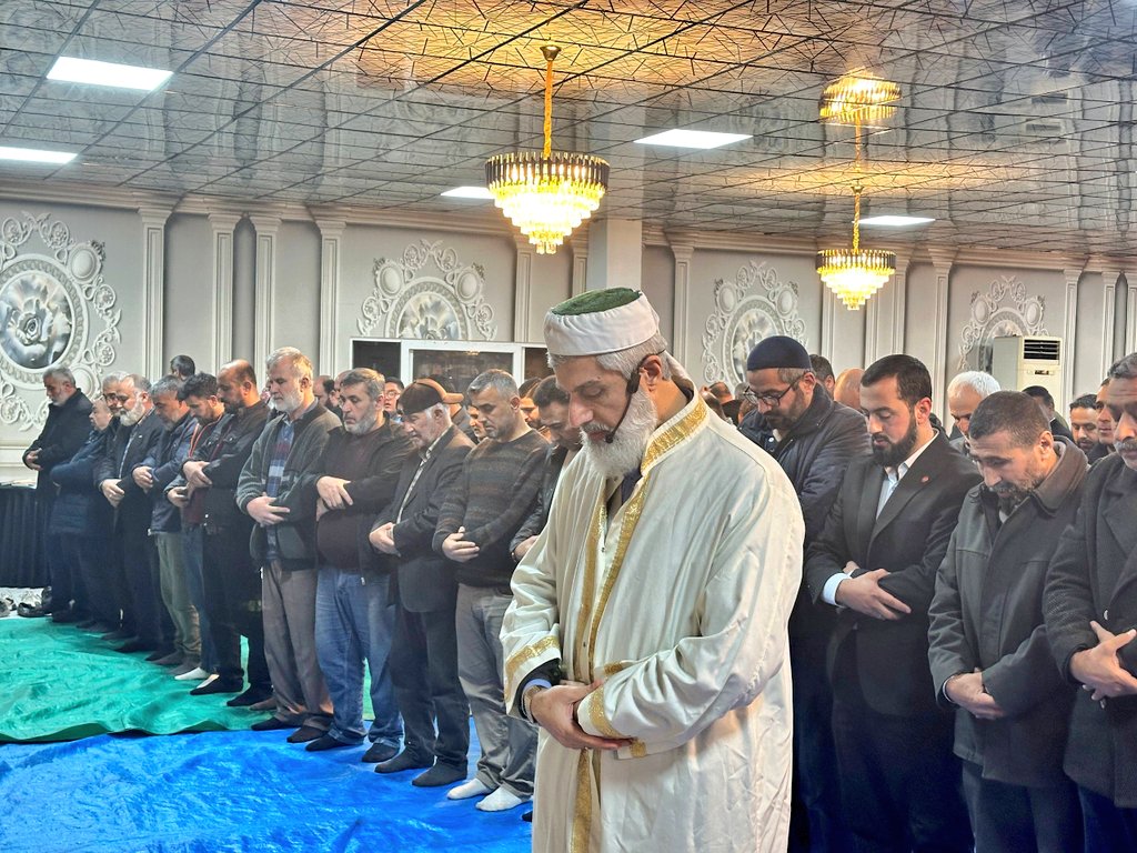 22 Ramazan 1447 🌙

Alparslan Kuytul Hocaefendi Adana Ceyhan'da;

• Talebeleri ve sevenleri ile toplu iftar programına katıldı.
• Talebeleriyle akşam namazını eda etti.

#RamazanRuhunuYaşat