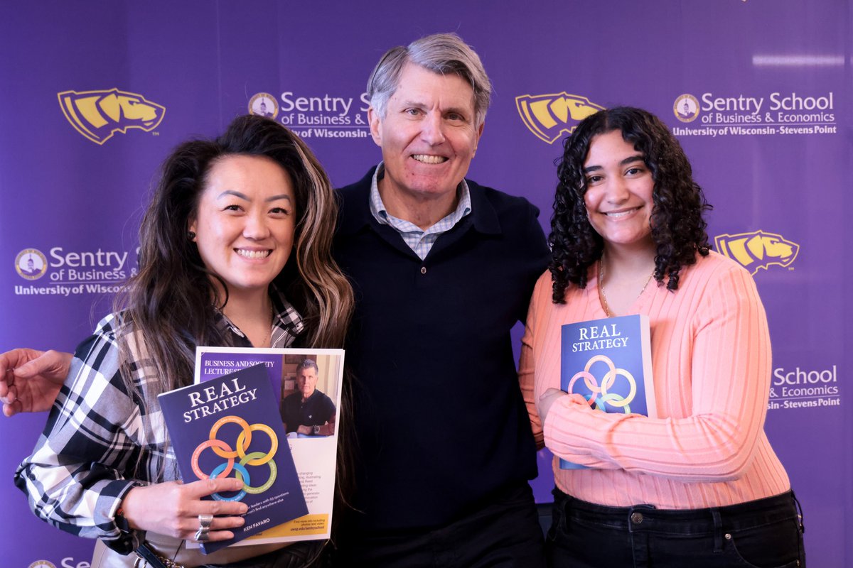 UWSP Sentry School of Business & Economics tweet media