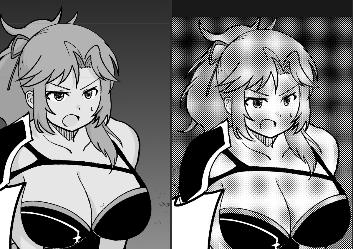 単行本修整
ユズリハだけ修整多いのはやっぱりデザインがまだ自分のなかで慣れてないんだろうなと。登場回数少ないのもあるけど 