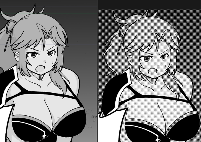 単行本修整
ユズリハだけ修整多いのはやっぱりデザインがまだ自分のなかで慣れてないんだろうなと。登場回数少ないのもあるけど 