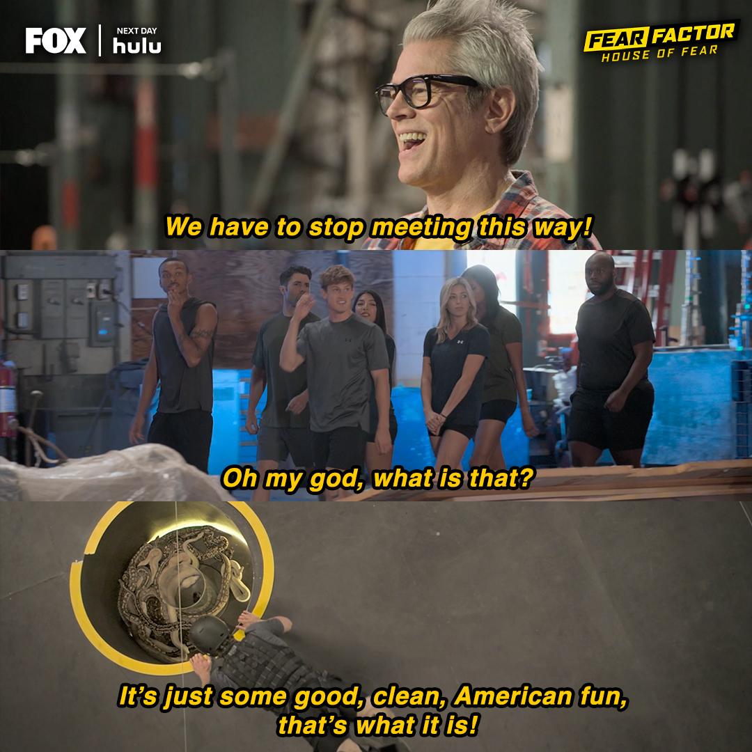 Fear Factor tweet media