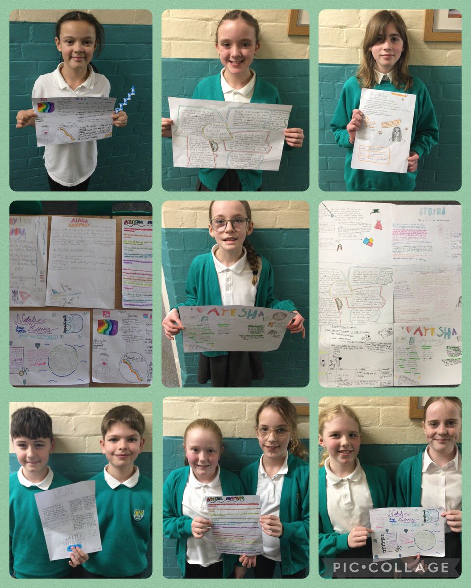 Year 6 have been exploring the attributes of inspirational people for British Science Week.  They have also been reflecting on their own personal attributes and how these help them to be successful! #BSW26 #ScienceWeek