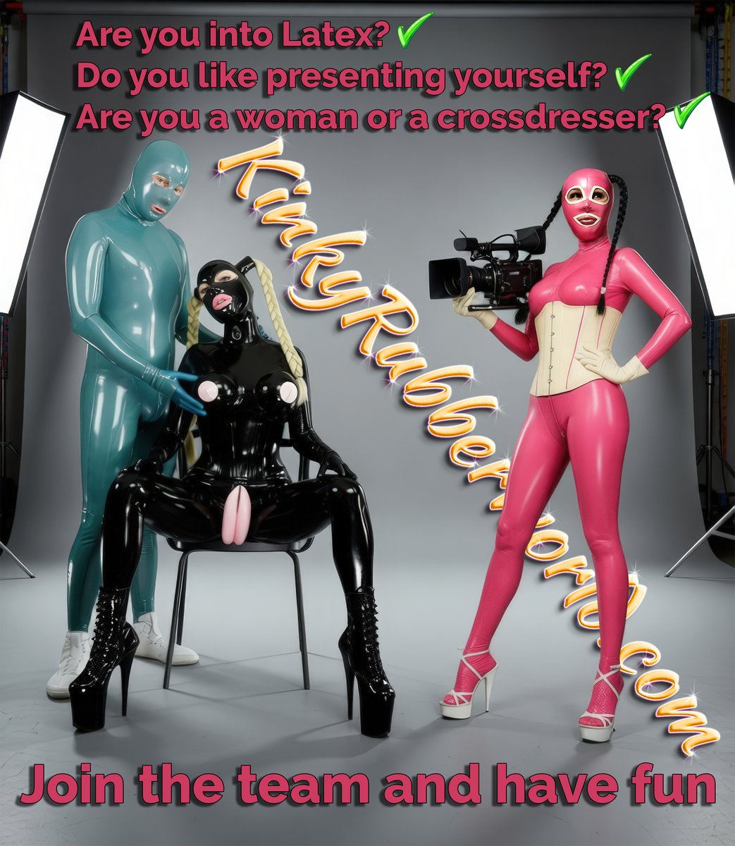 Latex Lara 18+ Rubberdoll tweet media
