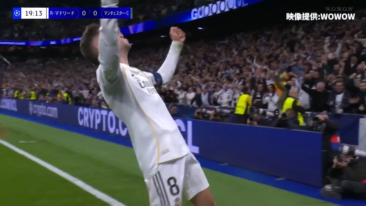 速報] マドリーが先制点を奪う！ 🏆UEFAチャンピオンズリーグ ベスト16