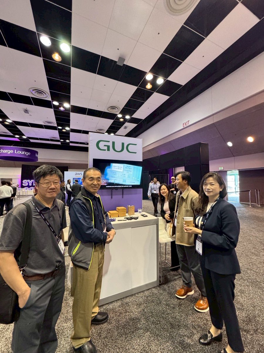 GUC_ASIC's tweet photo. GUC is now on-site at SNUG Silicon Valley, and our team is ready at the booth for two days of technical exchange and industry networking.

Come meet our team, exchange ideas, and explore how we can help bring your next chip to production. 💫 https://t.co/QN8v3czvD4