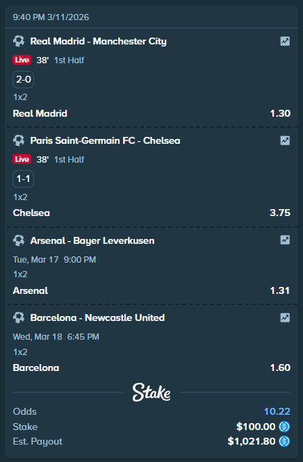 🔒 10x SOCCER SLIP🔒

💰 If it CASHES:

$5 x 5 💸
Like / Retweet &amp; Tag 2 Homies💸