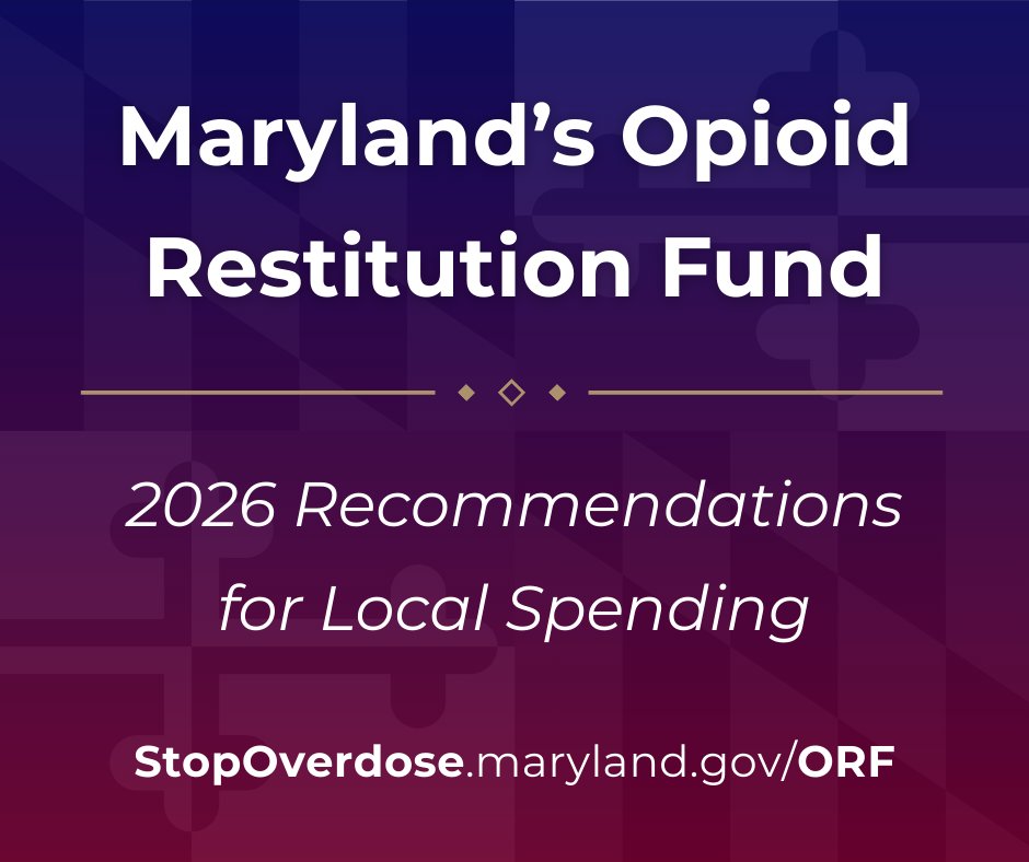 Maryland's Office of Overdose Response tweet media