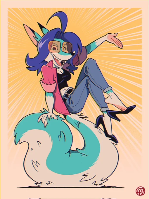 Such a strong tail ~