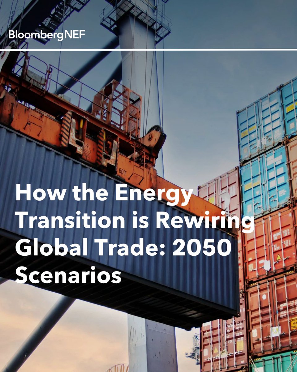 vmohith25's tweet photo. 🌍 Investment in #CleanTech is reshaping the trade landscape.

This influences everything from #EVs and batteries to #FossilFuels and geopolitics. ️

Read @BloombergNEF’s 2050 scenarios analysis: https://t.co/oBd8RVKWZh

#Energy https://t.co/1s1YGgFpYV