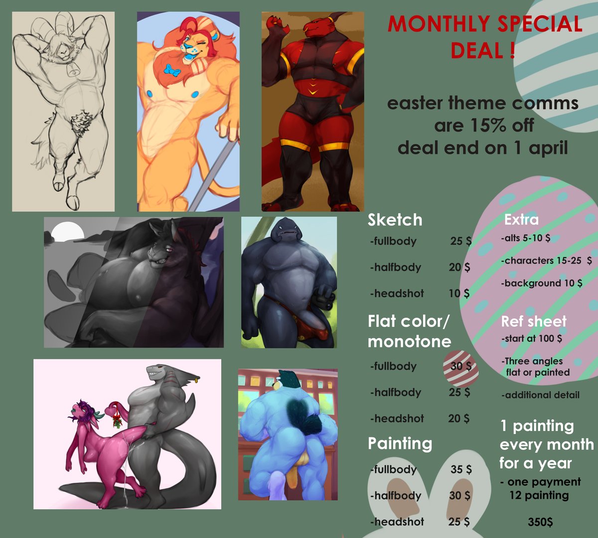 crying fat cat COMM OPEN tweet media