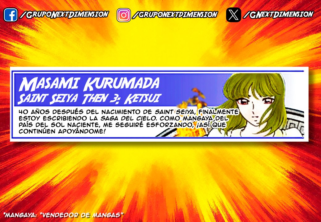 🔴| Mensaje del maestro Kurumada, aparecido en la Shonen Champion de esta semana junto al capitulo de Saint Seiya Then 3, en el cual habla sobre la Saga del Reino del Cielo.

#saintseiyasagadelcielo #saintseiya #loscaballerosdelzodiaco #oscavaleirosdozodíaco