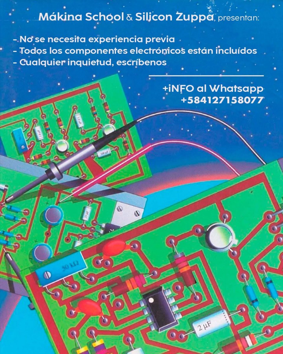 DjaneAngels's tweet photo. Arma tu propio pedal de efecto en @makinacrea con #NéstorMendoza, fundador de #SiliconZuppaEffects.

#Taller #PedalDeEfecto #MákinaCrea #ElHatillo #Caracas #Venezuela https://t.co/INYcpdIFKg