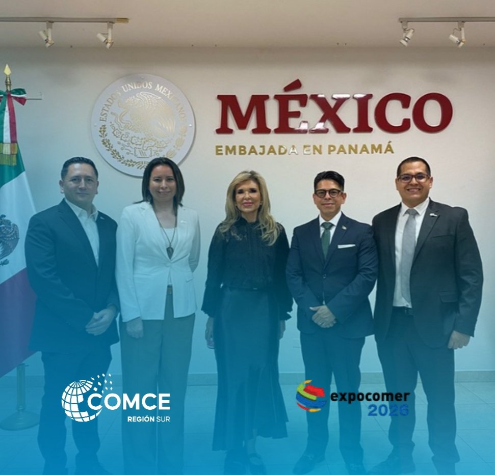 JosefinaLombard's tweet photo. Muy agradecidos con la Embajadora de Panamá @ClaudiaPavlovic, por la cálida recepción a nuestra delegación empresarial de la región sur. Panamá será sin duda un gran aliado para nuestra región en materia de inversión, oferta exportable y expansión de capital mexicano. 🇵🇦🇲🇽 https://t.co/5el2aeZjE1