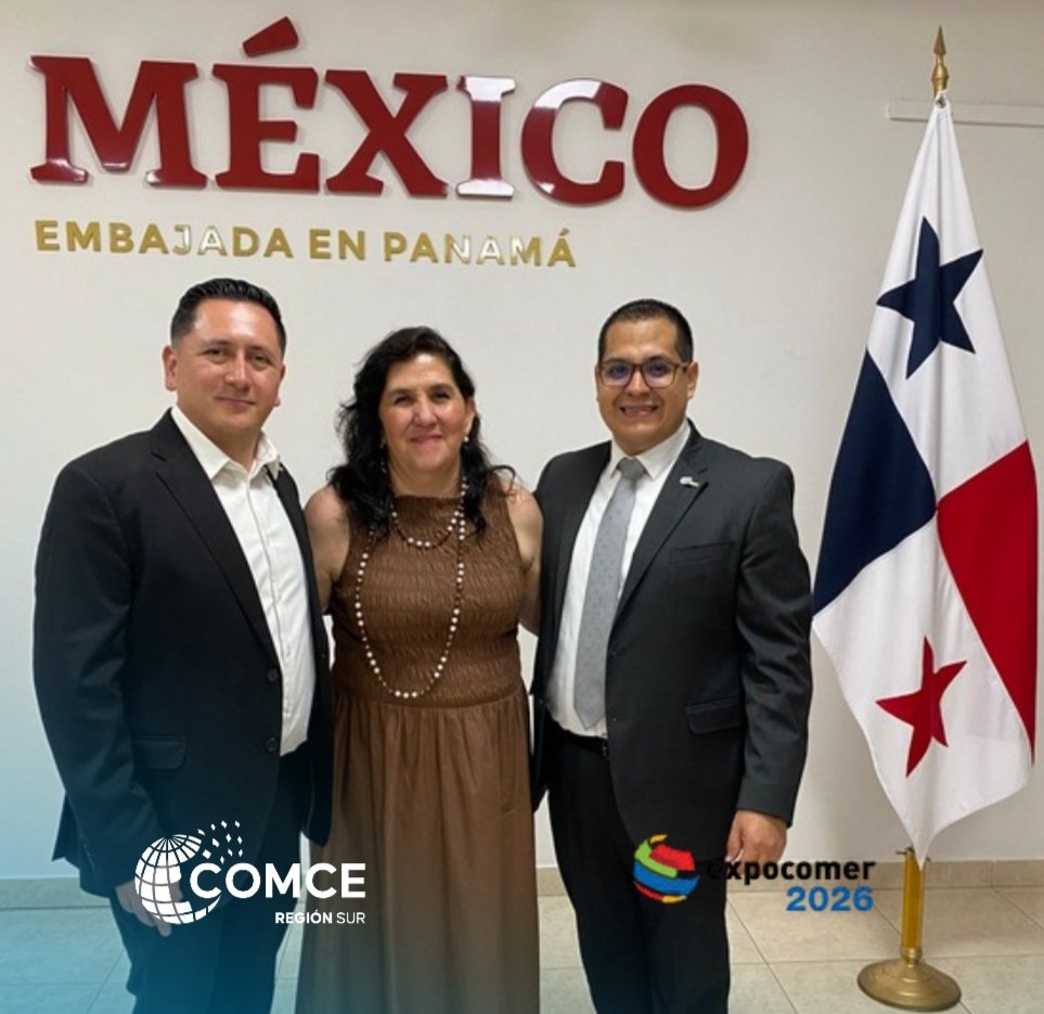 JosefinaLombard's tweet photo. Muy agradecidos con la Embajadora de Panamá @ClaudiaPavlovic, por la cálida recepción a nuestra delegación empresarial de la región sur. Panamá será sin duda un gran aliado para nuestra región en materia de inversión, oferta exportable y expansión de capital mexicano. 🇵🇦🇲🇽 https://t.co/5el2aeZjE1