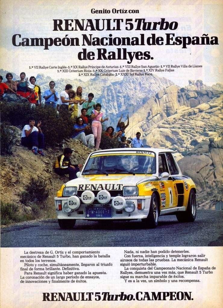 🟦⬜🟥 #Renault 5 Turbo
