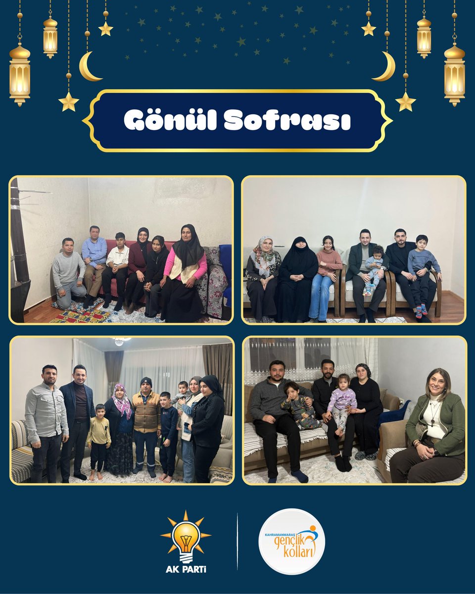 akgenclikkmaras's tweet photo. Gönül Sofrası 🌙 https://t.co/k4Ga7cFiyw