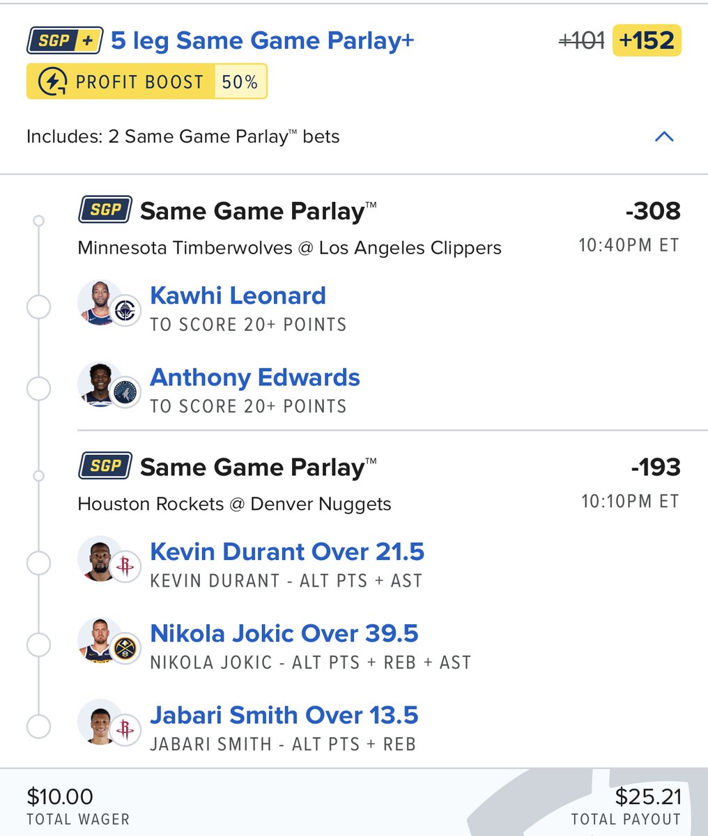 Calling Our Shot tweet media