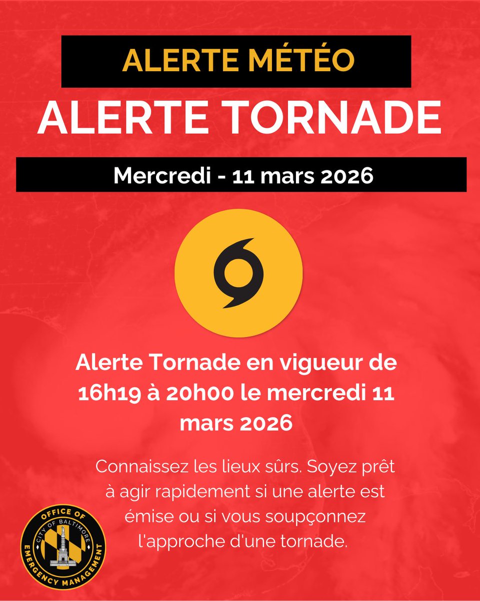 Baltimore City OEM tweet media