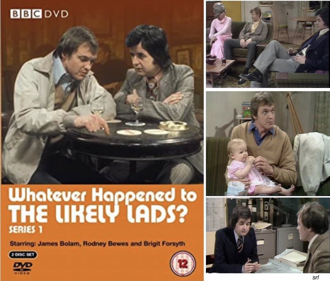 SaveRedlandLibr's tweet photo. 9pm TODAY on #GreatTV
From 1973, s1 Ep 4 of #BBC #Sitcom📺 📺 “WHATEVER HAPPENED TO THE LIKELY LADS?” - "Moving On" directed by #JamesGilbert (uncredited) & written by Dick Clement + Ian La Frenais
🌟 James Bolam, Rodney Bewes, Sheila Fearn, Ronald Lacey, Effie Morrison https://t.co/UQJ7z59ngj