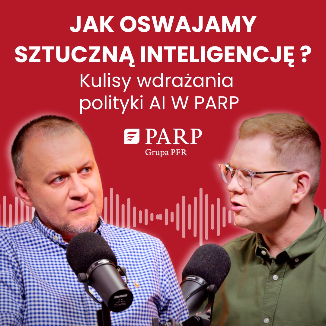 h_adamczyk's tweet image. Innowacyjność zaczyna się od nas samych.

W najnowszej rozmowie #PARPtalks zapraszam za kulisy Polska Agencja Rozwoju Przedsiębiorczości. 

 youtu.be/KyUV6smY0ec

#PARP #podcast #ai