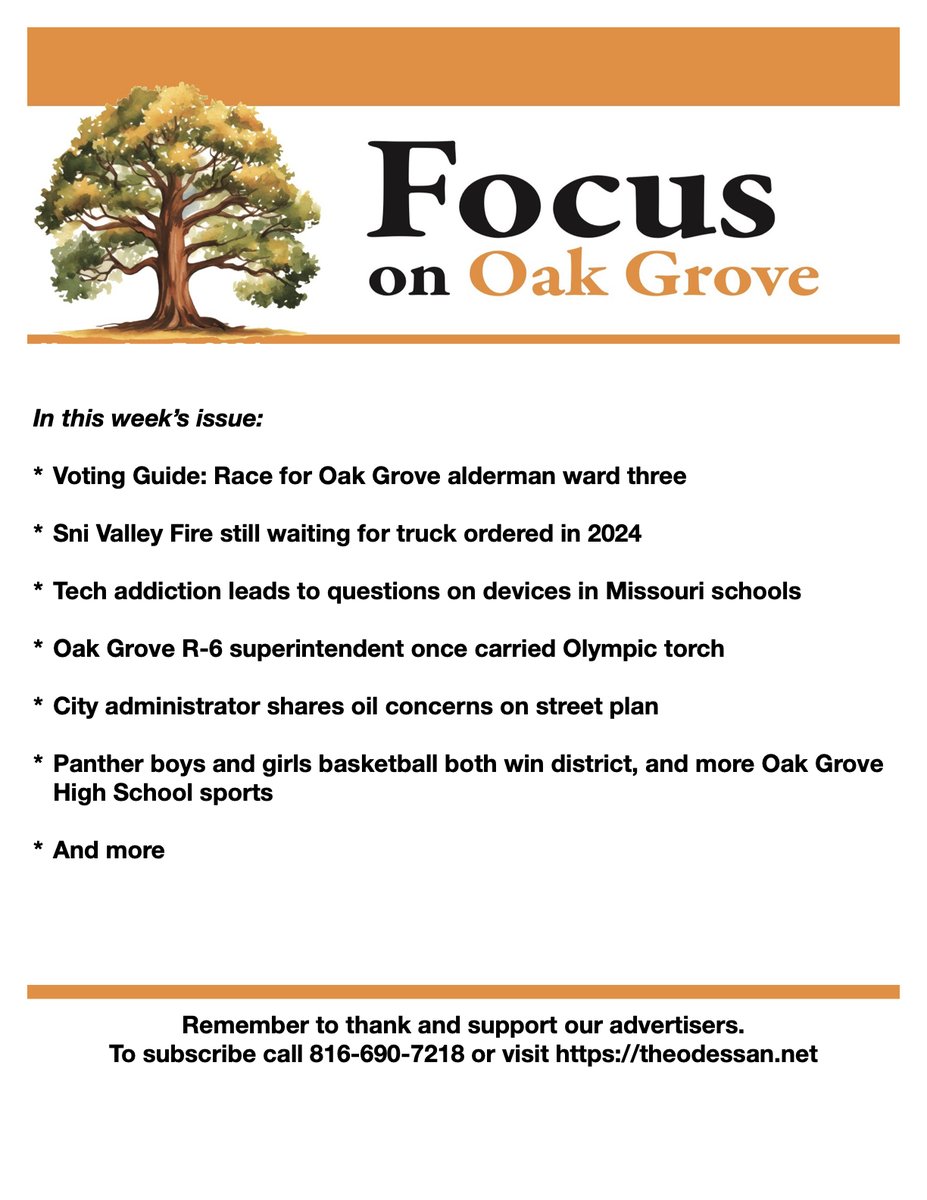Focus on Oak Grove tweet media