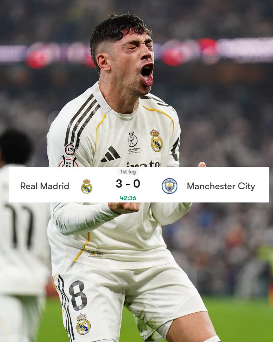 Con ustedes Don Federico Valverde Nazario. Es bueno de lateral, de extremo y también de delantero.

¡ACTUACIÓN HISTÓRICA! 🤯