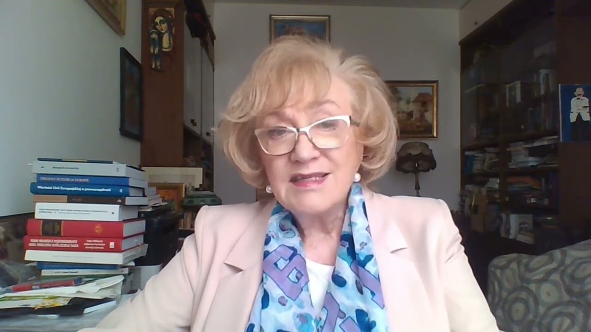 ANNAdust107's tweet photo. Prof. G.Grabowska twardo ocenia posunięcie premiera, jeżeli ten podpisze unijną pożyczkę SAFE mimo weta prezydenta - Trybunał Stanu !
Pchana na rympał Tuska umowa pożyczki ma wiele niedomówień, nic nie wiemy o zasadach jej spłaty, czy o wpisanym w nią mechanizmie warunkowości ...
Tymczasem Tusk uparcie i szybko chce zadłużyć kraj na pół wieku !!
Ludzie  !! Czy to normalne i odpowiedzialne kroki ?