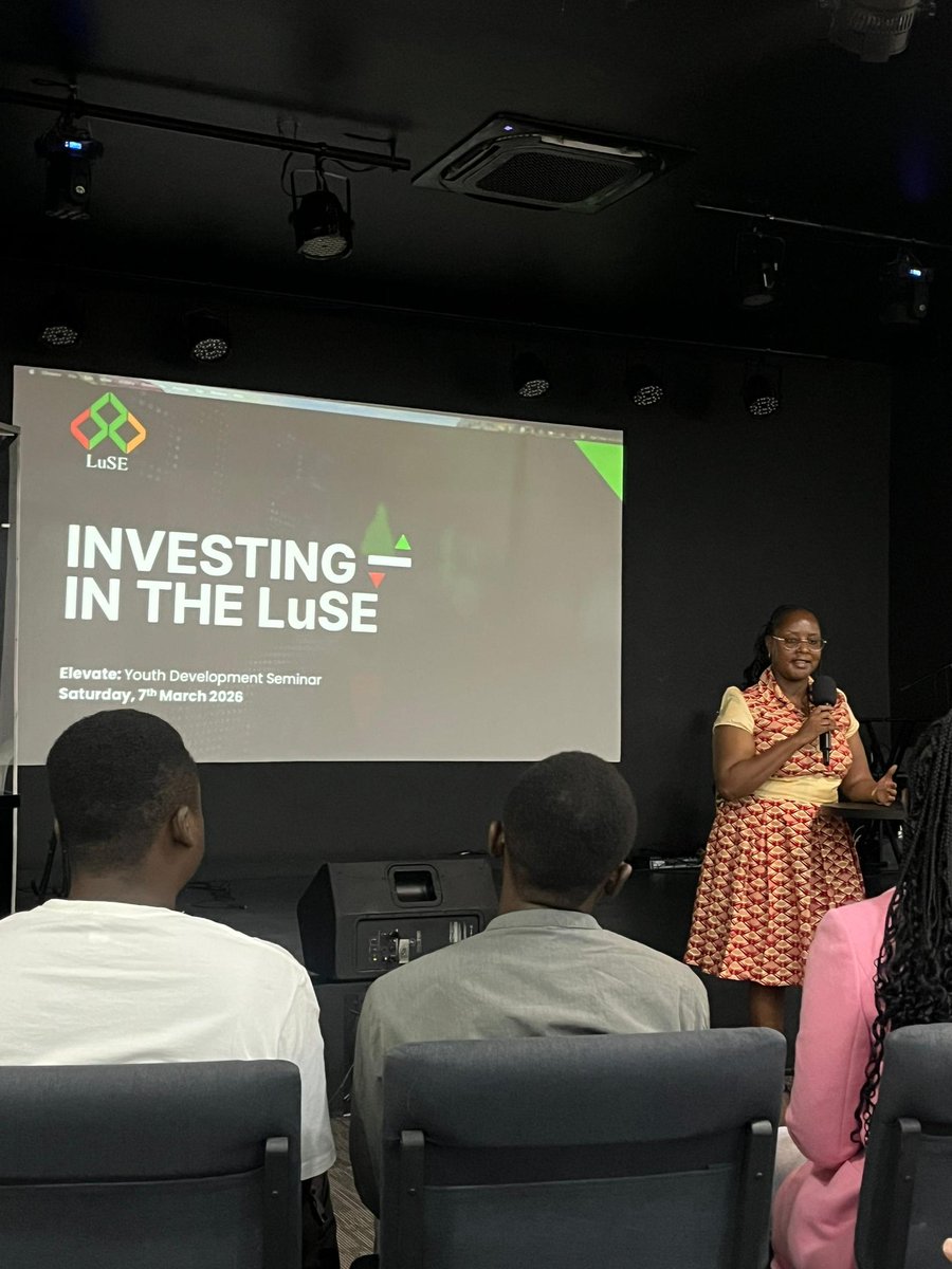 gracesoko28's tweet image. Faith, investing &amp;amp; morality — all in one conversation. Represented @LuSE_Plc at the Elevate: Youth Development Seminar last Saturday. Message to the youth: start small, stay consistent &amp;amp; use the LuSE mobile app to trade today. Happy Youth Week! 🎉 #YouthWeek #LuSE