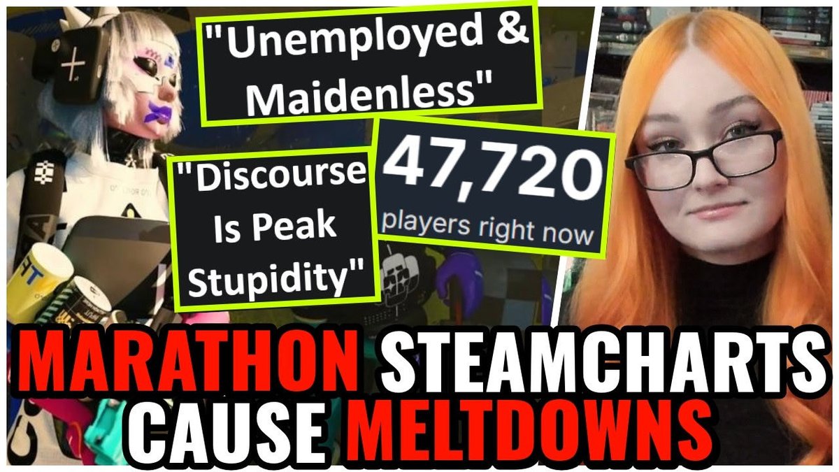 Vara_Dark's tweet image. Shills &amp;amp; Devs Attack Gamers For Simply Watching Marathon Steam Playercounts
youtu.be/lq33Ow0zCbU