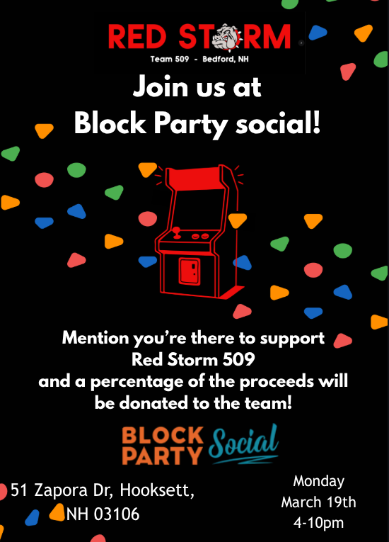 RedStorm509's tweet photo. Join Red Storm on March 19th at Block Party Social. We are so excited for this fundraiser and we can't wait to see you there! https://t.co/iQwijT8JG6