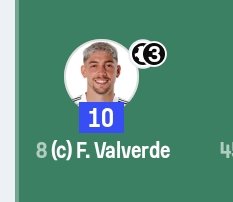 DillonMCFC's tweet photo. Valverde Rated 10 , end the game man I dont need this https://t.co/fsv5V3ZZXt