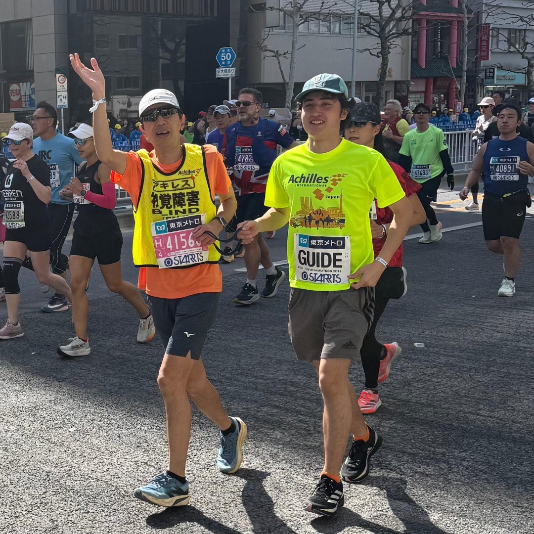 achillesintl's tweet photo. Congrats to the Achilles athletes who completed the @TokyoMarathon_E this month and earned their Abbott @wmmajors Six Star Medal. We also celebrate the dedication of our charity runners who raised nearly $100,000 in support of the Achilles mission: https://t.co/X16tqYw36M https://t.co/cj7aLUYBTV