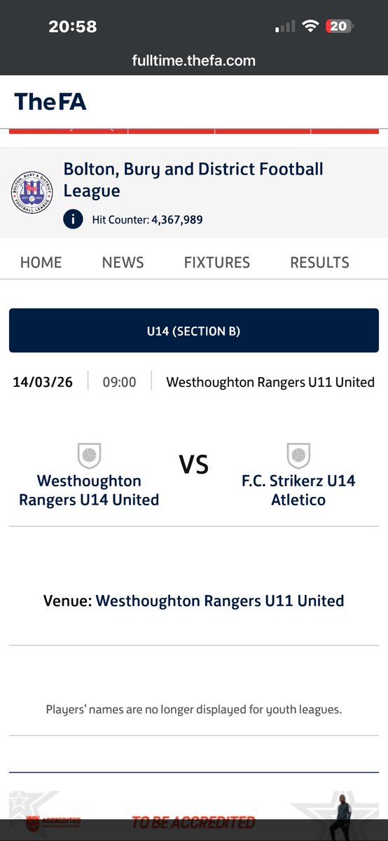 Westhoughton Rangers JFC. tweet media