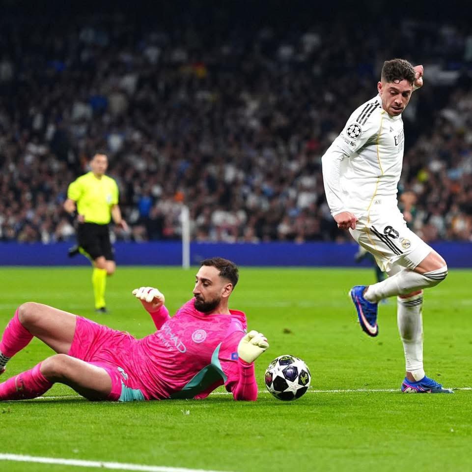 RedeemKid's tweet photo. "He makes me lie down in green pastures" #Fede Valvede 23 verse 2#
#Championsleague
#Kombo
#Realmadrid
#Mancity https://t.co/ncPaTVSVYe