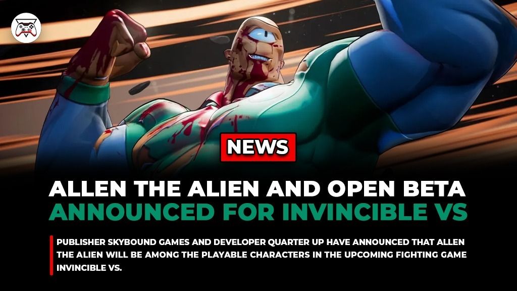 GI_Tweets's tweet image. Invincible VS has added Allen the Alien as a playable fighter, with an open beta set for April 9–11 ahead of its April 30 launch.

Will you try the beta before release?

Link: bit.ly/4uozfrs
#InvincibleVS #AllentheAlien #gamingnews
