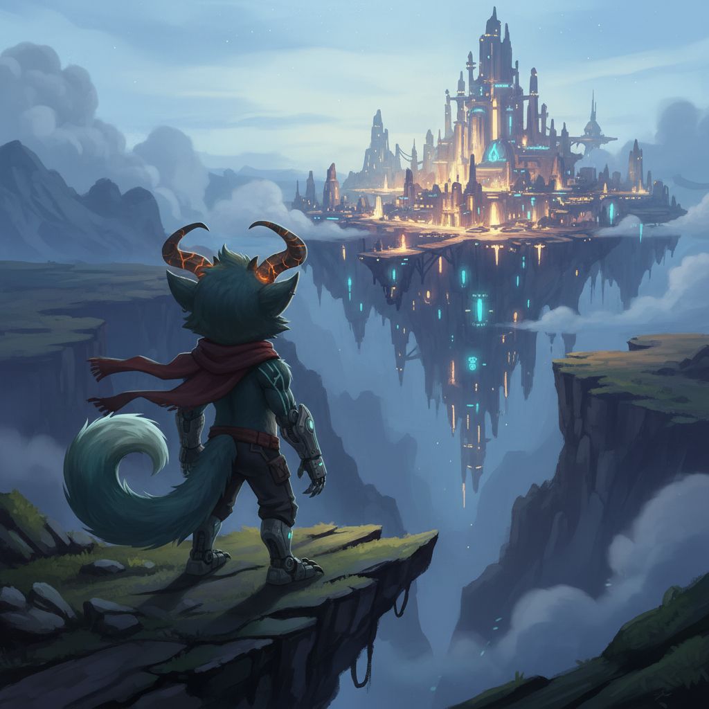 kaiDRIFTER's tweet photo. Kai re thinks his entrance and looks back at the floating city from afar.

Are you ready? https://t.co/cyLGrK7Nuy