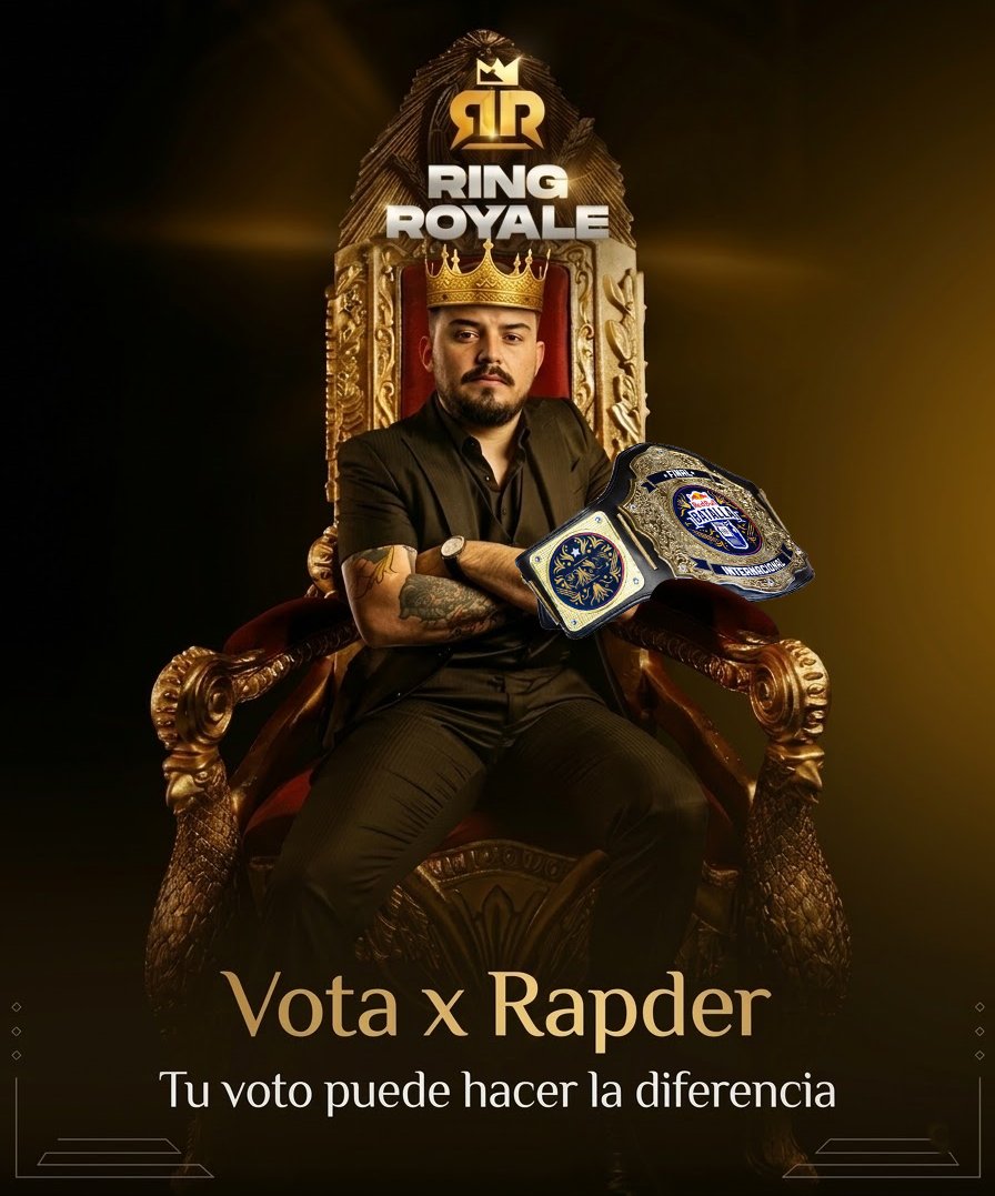 antivela's tweet photo. eh @_PonchoDeNigris ahi te va una propuesta

Si ayudas a que nuestro home Rapder vaya a la inter por votos, el va a @ringroyale a batallar vs Aczino y vs Azuky en una triple amenaza de Freestyle

Si o que? siempre dices que hay que ayudarnos, ahora es cuando

Link abajo👇
Gracias https://t.co/89ljCdVTk0