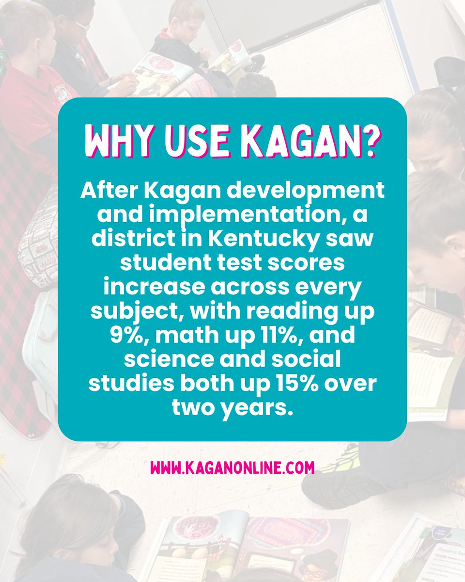 KaganOnline's tweet image. Why settle for good when you can have better? ✔️

Classrooms using Kagan Structures consistently see higher student engagement. That’s why Kagan isn’t just another strategy – it’s the one that works.

📸: @AAOTAS

#kagan #kaganstructures #cooperativelearning #studentengagement
