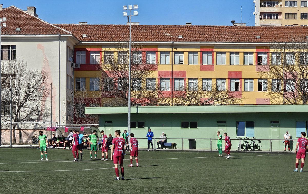 SMFC1987's tweet photo. 11/3/26 🇧🇬
Game 2. 
Yugozapadna Treta liga (3rd Div) #bulgaria 🇧🇬
#Septemvri Sofia II 2 #Pirin 1923 (Gotse Delchev) 0
57-mo uchilishte Stadion #Sofia. 
#groundhopping Revisit.
Bulgaria Trip 2026 Game 13 in an 11 night visit. 😎🇧🇬
Final Game you will be pleased to hear. 😁 🇧🇬 https://t.co/4pTtbjTLCR
