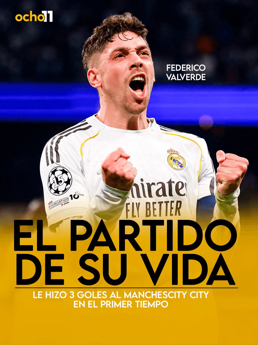 Don Federico Valverde.
De Montevideo para el Mundo.