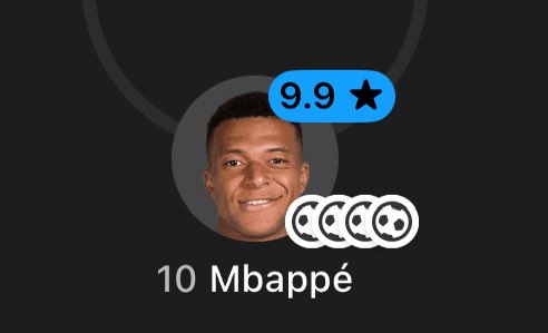 Kylian's tweet photo. First-half hat-trick. ⚽️🔥 https://t.co/FmYyV8RGGX