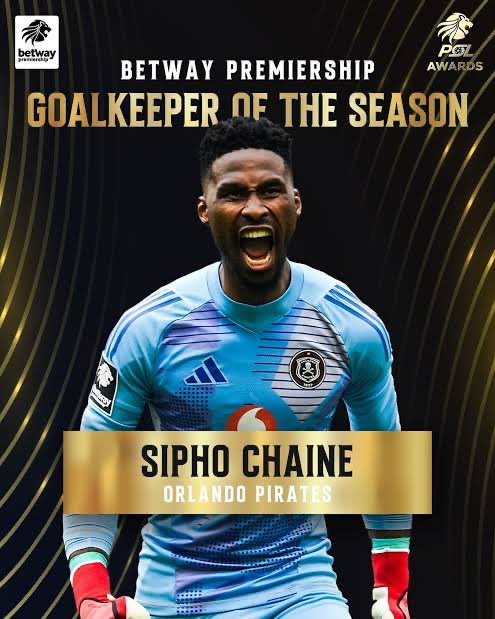 lawazey's tweet photo. @superjourno In 20 matches Sipho Chaine becomes the only GK to have conceded single digits in goals -back to back GK of the season abanike futhi #Lisegazini https://t.co/AI40EnrETc