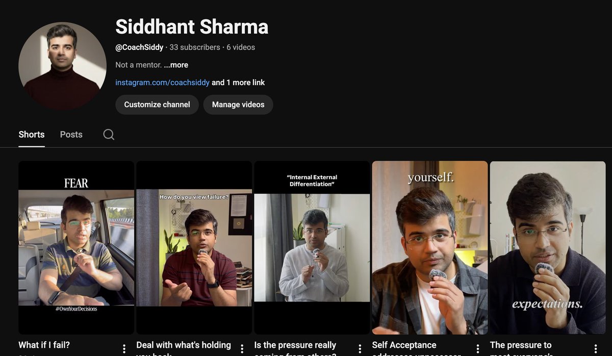 shutupsiddy's tweet photo. @YouTubeIndia https://t.co/sc65OBh7xM