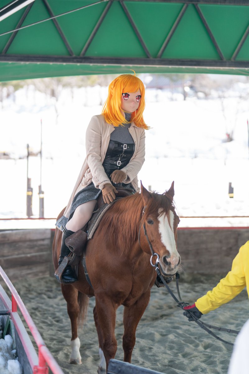 kig_risacchi's tweet image. 寒い日が続きますね、先月は牧歌の里に行ってました⛄
初めての乗馬体験にレチア嬢もワクワク🐎
📸
@gakkari_hoson 
@shon_tainaka 
#Jackets #牧歌の里