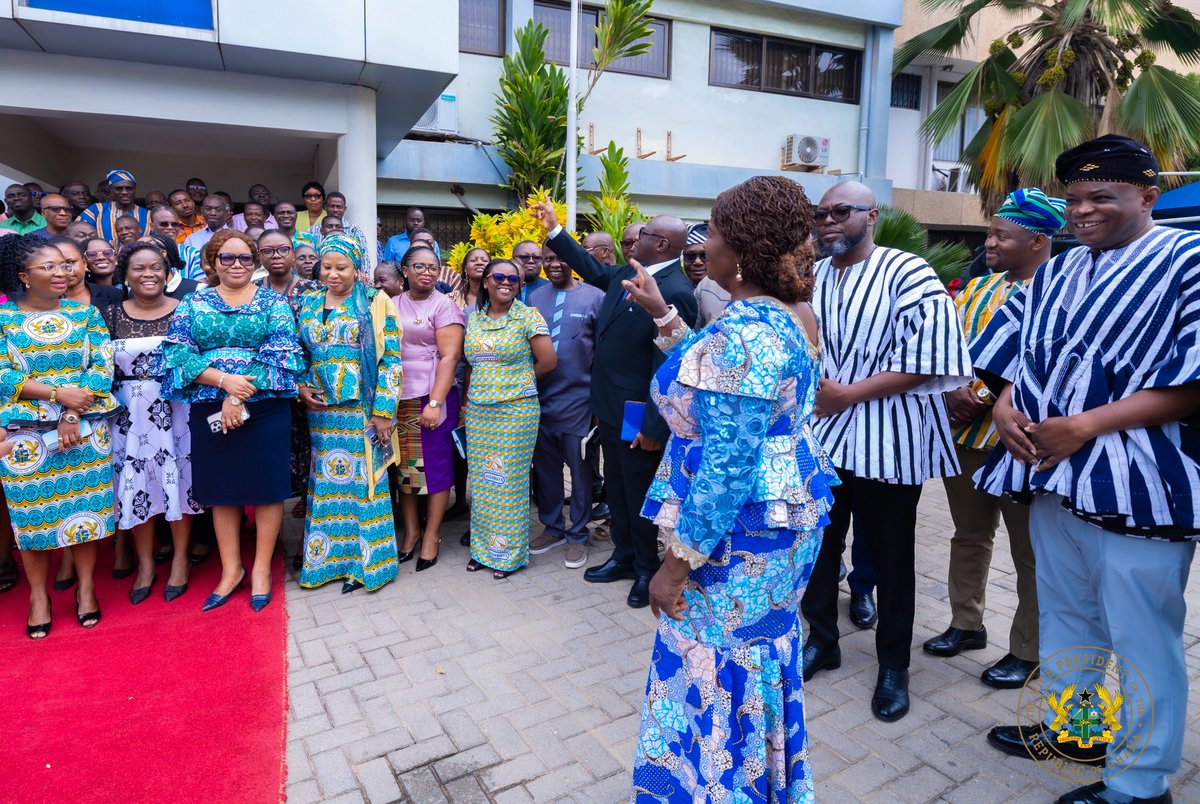 Today, I undertook an official working visit to the Ministry of Roads and Highways, where I was received by the Minister, Hon. Kwame Agbodza, and the Ministry's leadership. The engagement offered an opportunity to review the state of the country’s road infrastructure and to