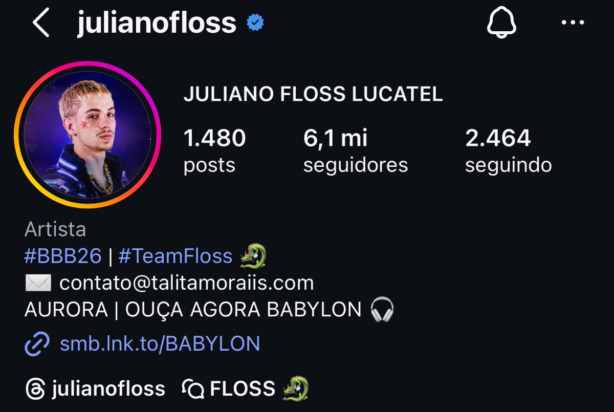 Ana Paula encosta nos números de seguidores do Juliano 👏🏻👏🏻👏🏻👏🏻 #BBB #BBB26