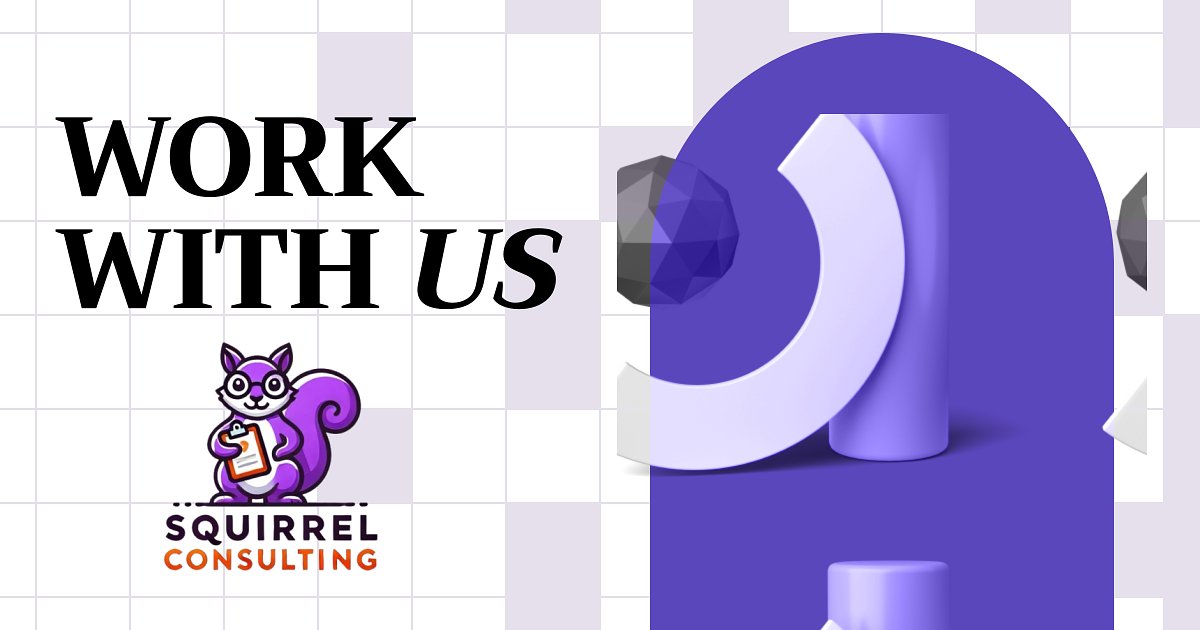 TestMyTweetonX's tweet image. Our culture at Squirrel Consulting is as rewarding as our benefits. Join us and experience the difference! #nutsaboutwork bit.ly/3P6U1vy