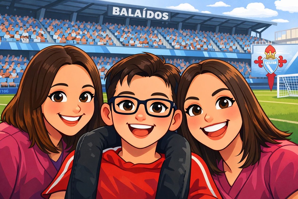 alfhermida's tweet photo. A historia de Álex e o traballo das logopedistas de Amencer merecen chegar o máis lonxe posible. Se podes, comparte. Se cadra entre todos consigamos que Álex cumpra un dos seus grandes soños: falar cos seus ídolos. Eses Ola, Iago! Ola, Borja! son para el moito máis que un saúdo. https://t.co/FpRae5RbO4
