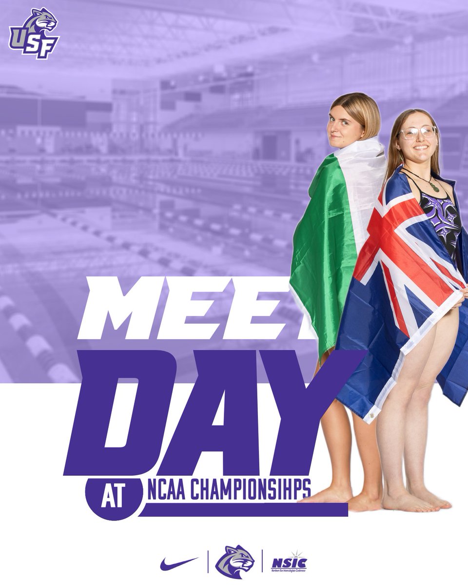 USFCougarsSWIM's tweet photo. 🚨NCAA Championships🚨

📍 Evansville, Ind.
⏰ Prelims: 10am - Finals: 5:30pm
🇳🇿 Charlotte: 200 Free
🇮🇹 Alessia: 200 Free
↪️ https://t.co/e4JvBa62H2

#CooFalls | #YALLACOO https://t.co/tl1YfiCecM